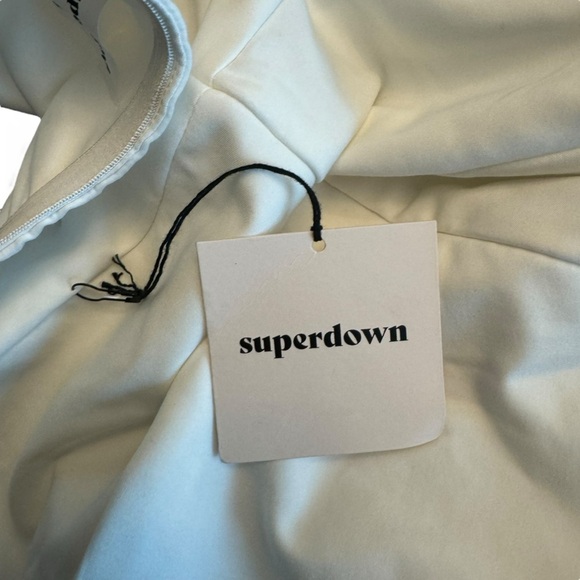 SuperDown x Revolve - NWT Stevie Sweetheart Bridal Mini Dress Sz S - Picture 11 of 14